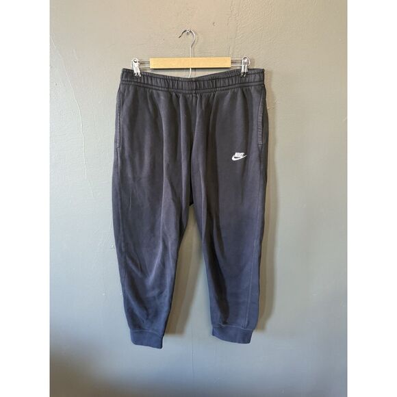 Nike Sportswear Pants Men's Black Club Fleece Joggers BV2671 Size XL - Picture 1 of 3